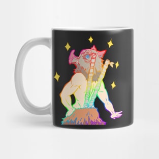 Rainbow Flag Boar Mug